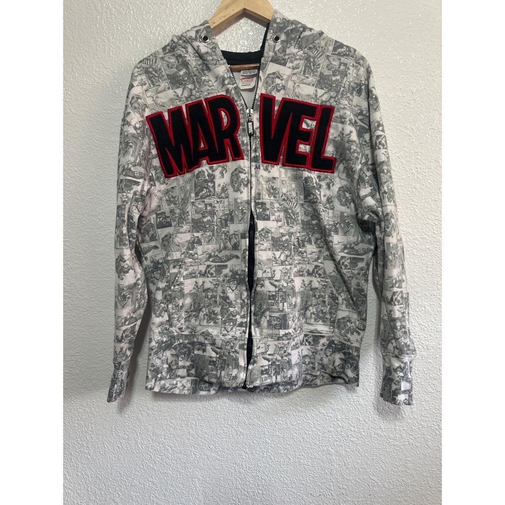 Marvel Comics Universal Studios Full Zip Hoodie G… - image 1